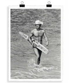 Hot Affiche Belmondo Le Magnifique Ski Nautique 56 X 76 Cm Affiches & Tableaux