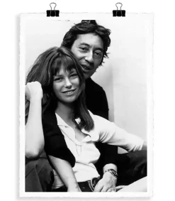 Best Affiche La Galerie "Birkin Gainsbourg" 56 X 76 Cm Affiches & Tableaux