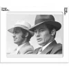 New Affiche La Galerie "Borsalino Delon Belmondo" 40 X 50 Cm Affiches & Tableaux