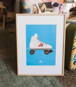 Affiche Le Duo 80 Roller 30 X 40 Cm Affiches & Tableaux