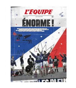 Hot Affiche L'Equipe All Blacks 30 X 40Cm Affiches & Tableaux