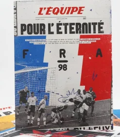 Online Affiche L'Equipe France 98 - 50 X 70Cm Affiches & Tableaux