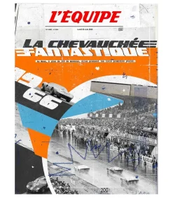Hot Affiche L'Equipe Le Mans 66 - 50 X 70Cm Affiches & Tableaux