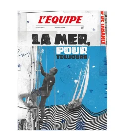 Best Affiche L'Equipe Tabarly 30 X 40Cm Affiches & Tableaux