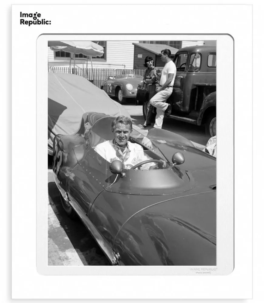 Affiche Mcqueen Mono 40 X 50 Cm Affiches & Tableaux