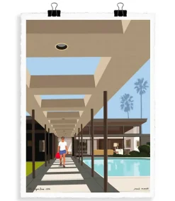 Outlet Affiche Paolo Mariotti "Canyon Drive" 56 X 76 Cm Affiches & Tableaux