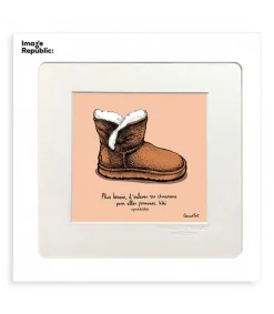 Online Affiche Pas Du Tout Cliche Boots 22 X 22 Cm Affiches & Tableaux