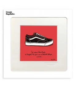 Clearance Affiche Pas Du Tout Cliche Basket 22 X 22 Cm Affiches & Tableaux