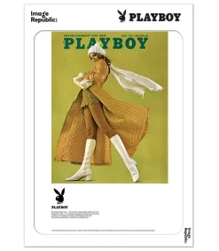 Hot Affiche Playboy Couverture Avril 1970 56 X 76 Cm Affiches & Tableaux
