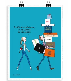 Outlet Affiche Soledad "Arrete De Te Plaindre" 56 X 76 Cm Affiches & Tableaux