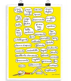 Online Affiche Soledad Bulles 56 X 76 Cm Affiches & Tableaux