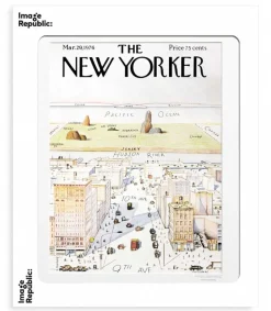 Sale Affiche The New Yorker 07 Steinberg 40 X 50 Cm Affiches & Tableaux