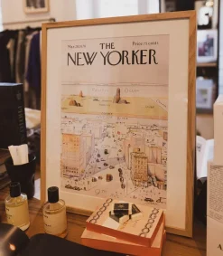 Sale Affiche The New Yorker 07 Steinberg 40 X 50 Cm Affiches & Tableaux