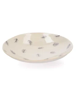 Clearance Assiette Creuse En Ceramique "Petites Plumes" Assiettes & Plats