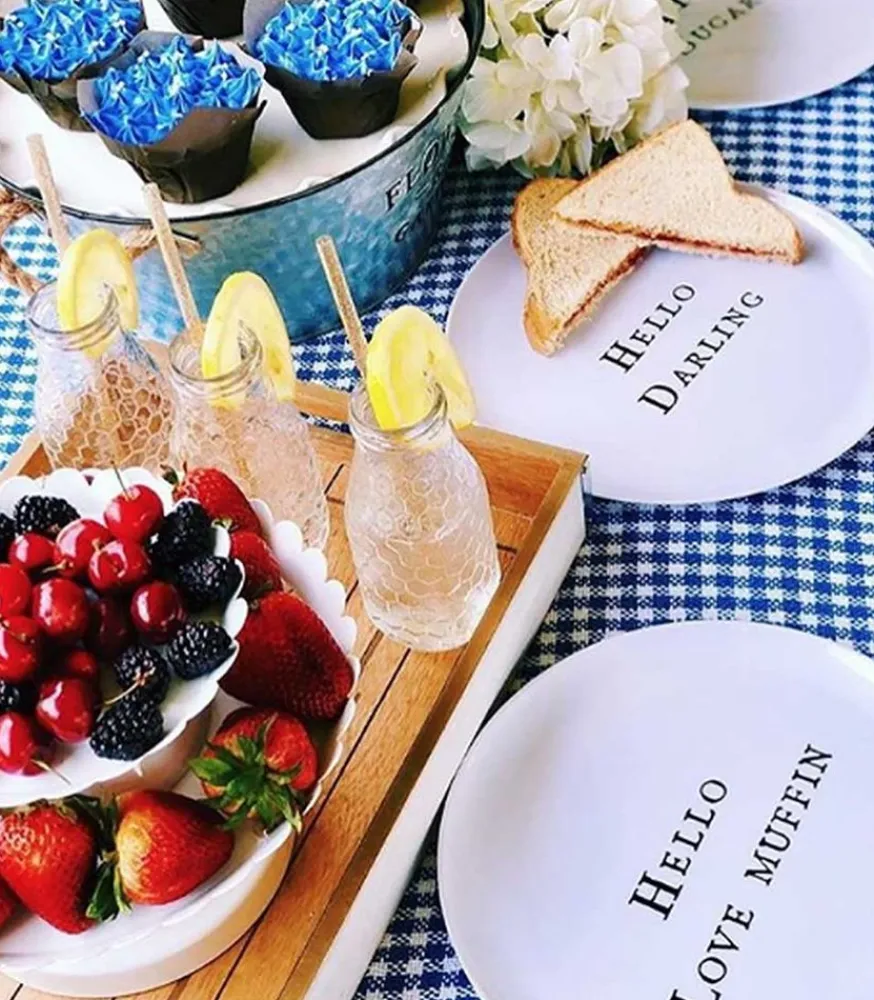 Online Assiette En Melamine "Hello Baby Cakes" Assiettes & Plats