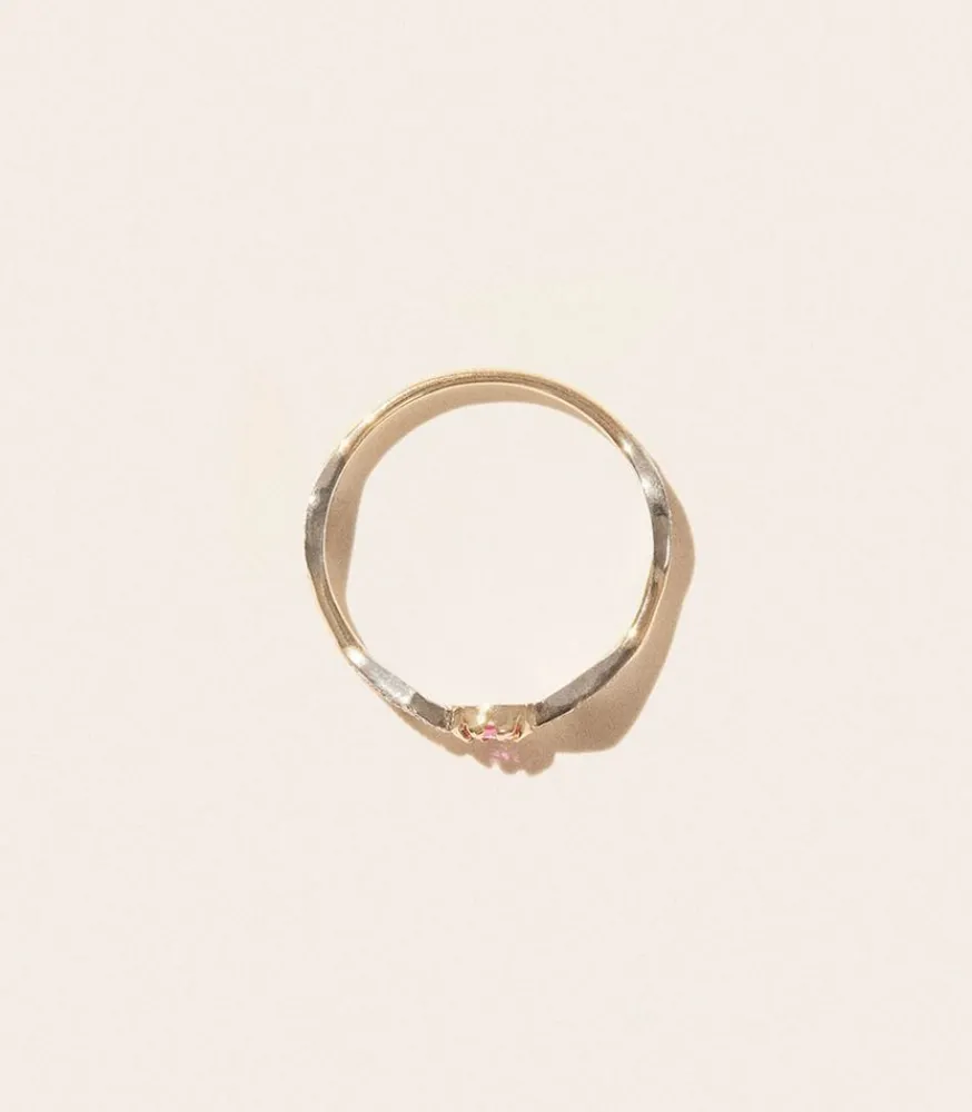 Online Bague Adele N° 1 Saphir Rose Femme Bagues