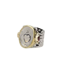 Clearance Bague Agnus Dei Argente Femme Bagues
