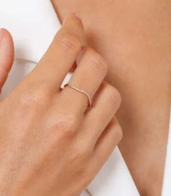 Best Bague Alliance Vague Or Jaune Et Diamants Femme Bagues