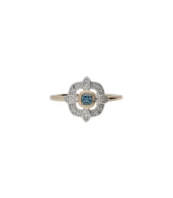 Bague Bettina London Blue Topaz Femme Bagues