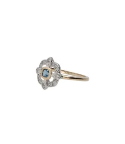 Bague Bettina London Blue Topaz Femme Bagues