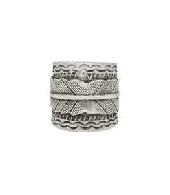 New Bague Cancun Penna Argente Femme Bagues