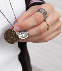 Discount Bague Chain Mail Femme Bagues