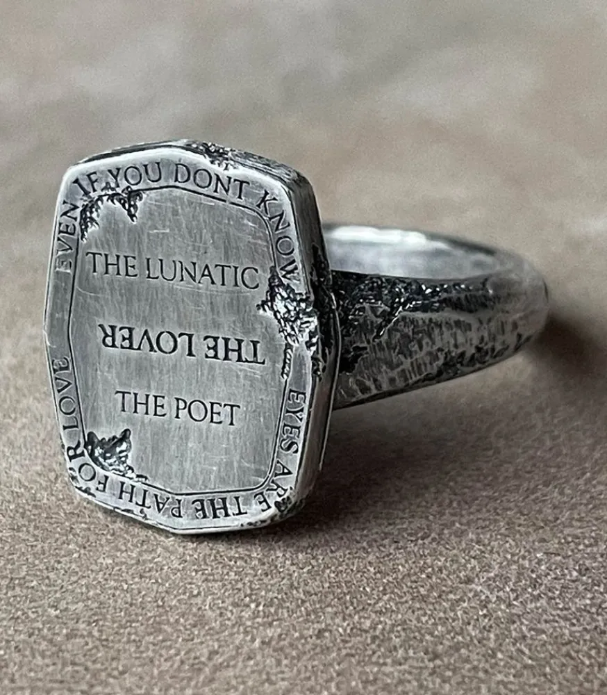 Online Bague Character Shield Xl Femme Bagues