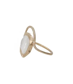 Online Bague Gaia Moonstone Femme Bagues