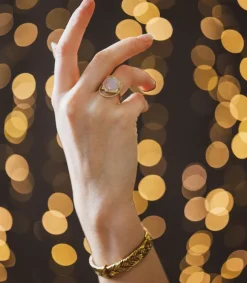 Online Bague Gaia Moonstone Femme Bagues