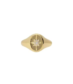 Outlet Bague Make A Wish Jaune Vermeil Femme Bagues