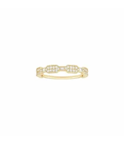 Clearance Bague Metropolis Petit Modele Or Jaune Diamants Femme Bagues