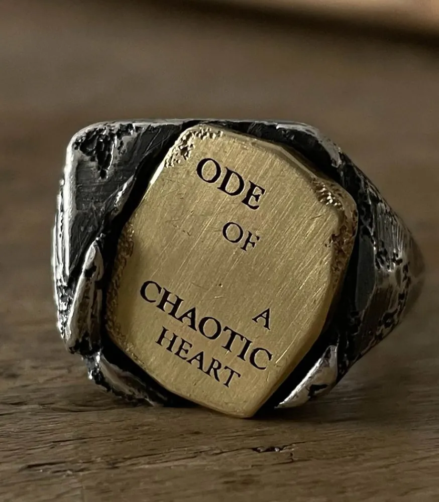 Outlet Bague Ode Of A Chaotic Heart Femme Bagues