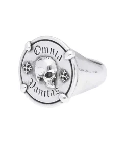 Bague Omnia Vanitas En Argent Femme Bagues