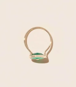 New Bague Orso Green Onyx Femme Bagues
