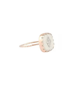 Outlet Bague Pierrot Blanc Et Diamants Femme Bagues