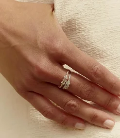 Bague Plein Soleil Petit Modele Or Jaune Et Diamants Femme Bagues