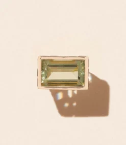 Bague Poppy Green Amethyst Femme Bagues