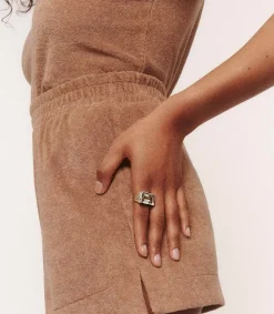 Bague Poppy Green Amethyst Femme Bagues