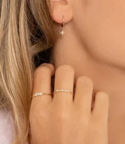 Clearance Bague Serenity Or Jaune Et Diamants Femme Bagues