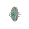 Discount Bague Squamate Turquoise Femme Bagues