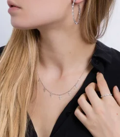 Bague Yasmine Or Blanc Femme Bagues