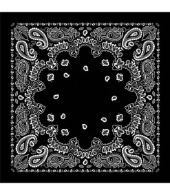 Discount Bandana Black Femme Écharpes & Étoles