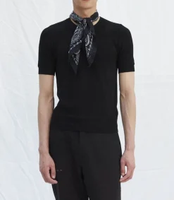 Discount Bandana Black Femme Écharpes & Étoles