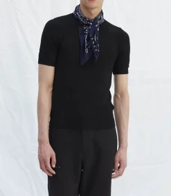 Best Bandana Navy Femme Écharpes & Étoles