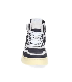 Clearance Baskets 01 Medalist Low Black Nylon Femme Baskets