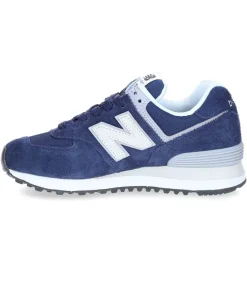 Clearance Baskets 574 Navy Off White Femme Baskets