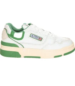 Hot Baskets Clc Blanc Et Vert Femme Baskets
