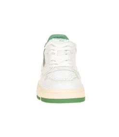 Hot Baskets Clc Blanc Et Vert Femme Baskets