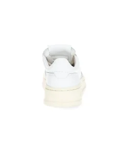 Discount Baskets Enfant Medalist Low Cuir Blanc Femme Chaussures Enfant