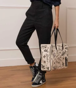 Outlet Baskets Francy Classic Cuir Suede Marine Femme Baskets